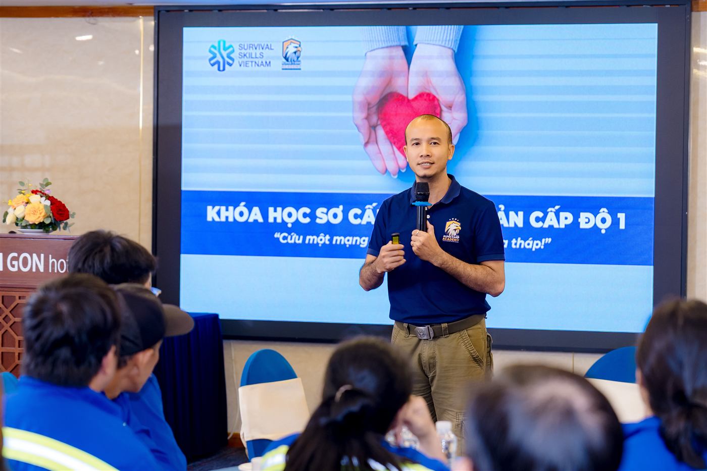 Khóa học sơ cấp cứu cơ bản cấp độ 1